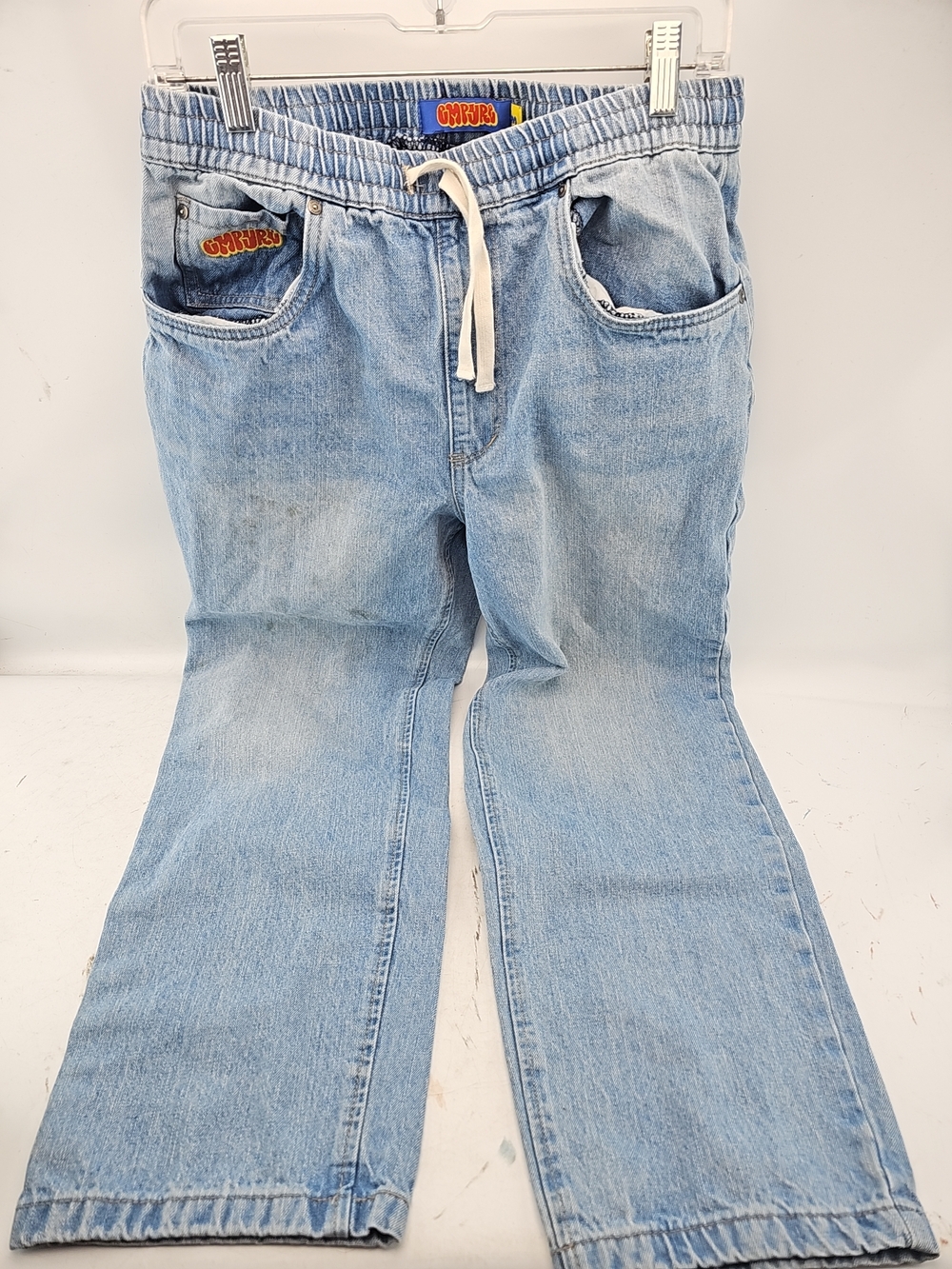 Empyre Light Blue Bootcut Jeans with Drawstring